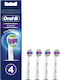 Oral-B 3D White Ανταλλακτικές Κεφαλές για Ηλεκτρική Οδοντόβουρτσα CleanMaximiser 4τμχ