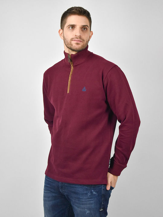 Long Sleeve Sweater Burgundy