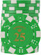 Σετ 25 Αριθμημένες Μάρκες Poker 38mm
