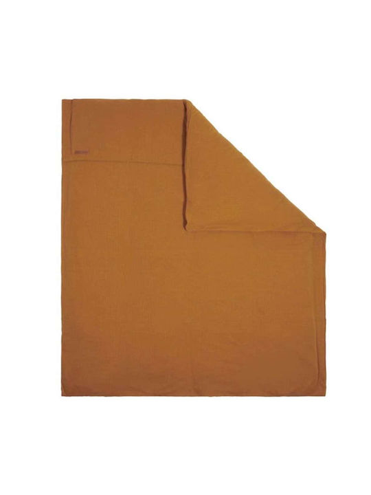 Little Dutch Βρεφική Παπλωματοθήκη Pure Καφέ 80x80εκ.