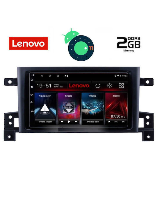 Lenovo LVB 4696_GPS Ηχοσύστημα Αυτοκινήτου για Suzuki Grand Vitara 2005-2015 (Bluetooth/USB/WiFi/GPS) με Οθόνη Αφής 9"