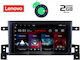 Lenovo Car Audio System for Suzuki Grand Vitara Audi A7 2005-2015 (Bluetooth/USB/AUX/WiFi/GPS/Apple-Carplay/CD) with Touch Screen 9" DIQ_LVB_4696