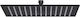 Vinci Inox Square Showerhead Black 30x30cm Vincirain Family