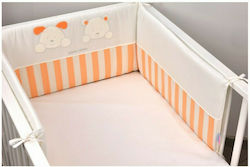 Baby Oliver Crib Standard Inside Orange 35x210cm