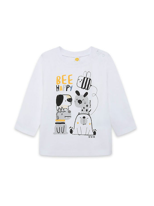 Tuc Tuc Kids Blouse Long Sleeve White