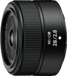 Nikon Full Frame Φωτογραφικός Φακός 28mm f/2.8 Σταθερός για Nikon Z Mount Black