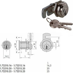 Cisa Furniture Lock