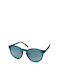 Missoni Sunglasses with Turquoise Plastic Frame and Green Lens MM666S 02