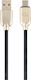 Cablexpert Braided USB 2.0 to micro USB Cable Μαύρο 2m (CC-USB2R-AMMBM-2M)