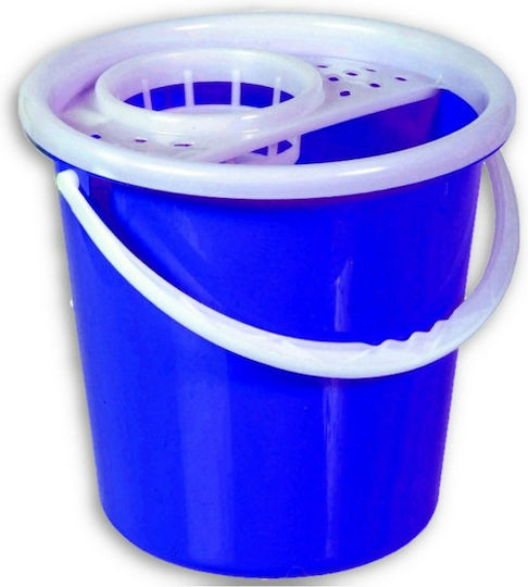 Viomes Mop Bucket Plastic Capacity 13lt Blue