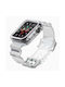 Hurtel Light Set Case & Каишка Силикон Черен (Apple Watch 44/45/46mm/Ultra 49mm)