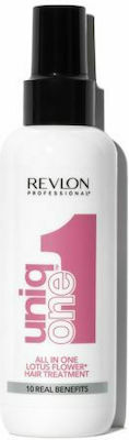 Revlon Uniq One Lotion Ενδυνάμωσης All In One Lotus Flower για Όλους τους Τύπους Μαλλιών 150ml