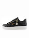 Love4shoes OX-2515 Sneakers Black