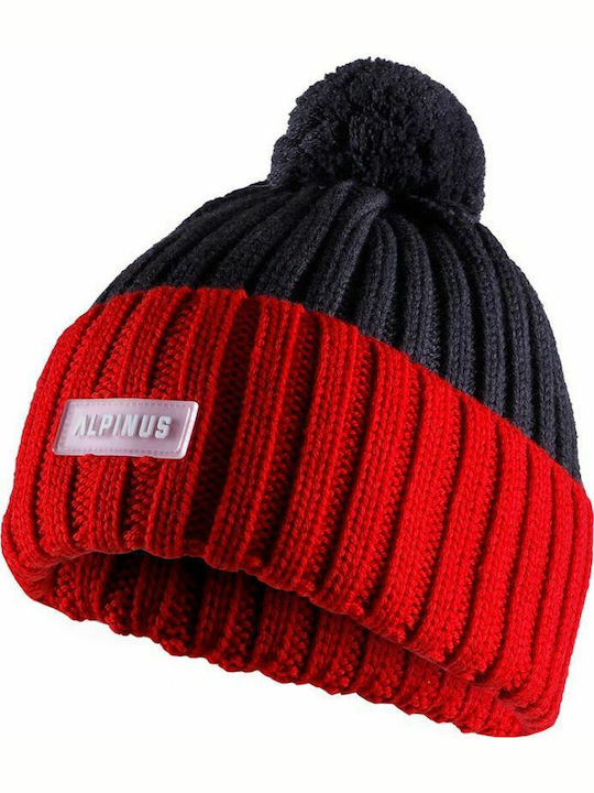 Matind A8 Γυναικείος Pom Pom Beanie Σκούφος Red