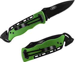 Knife Survival Green in Sheath