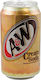 A&W Cream Αναψυκτικό Βανίλια με Ανθρακικό σε Κουτί 355ml