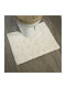 Sealskin Badematte Baumwolle Toilette Pebbles 294416410 Ivory 50x60cm