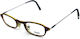 Dolce & Gabbana Γυναικείος Σκελετός Γυαλιών Καφέ DG4017 191