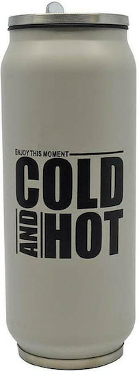 Ankor Cold And Hot Ποτήρι Θερμός Ανοξείδωτο 500ml ANKOR με Επιστόμιο