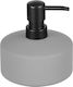 Wenko Avellino Tabletop Ceramic Dispenser Gray