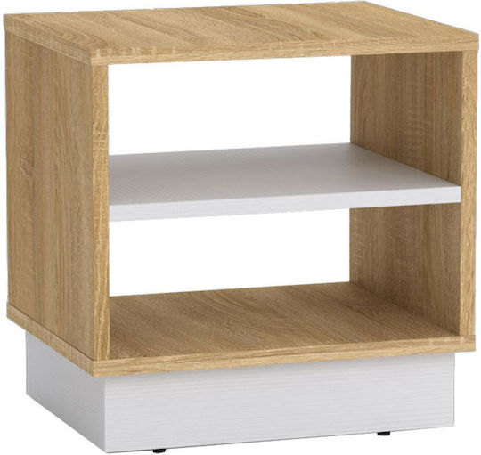 Nachttisch Mason Sonoma / White 40x32x40cm