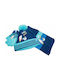Must Kinder Mütze Set mit Schal & Handschuhe Gestrickt Blue 1