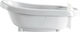 Bebejou Μπανιέρα Μωρού με Θερμόμετρο Light Grey