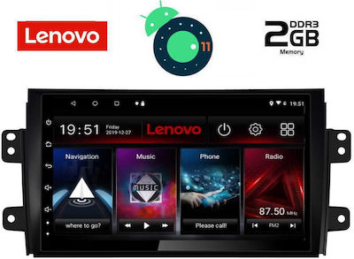 Lenovo LVB 4688_GPS Ηχοσύστημα Αυτοκινήτου για Suzuki SX4 2005-2013 (Bluetooth/USB/WiFi/GPS) με Οθόνη Αφής 9"