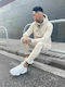 6-110 Sweatpants with Elastic Beige