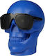Sunglasses Skull Head Ηχείο Bluetooth Μπλε