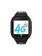 Kids Digital Watch with GPS and Rubber/Plastic Strap Black