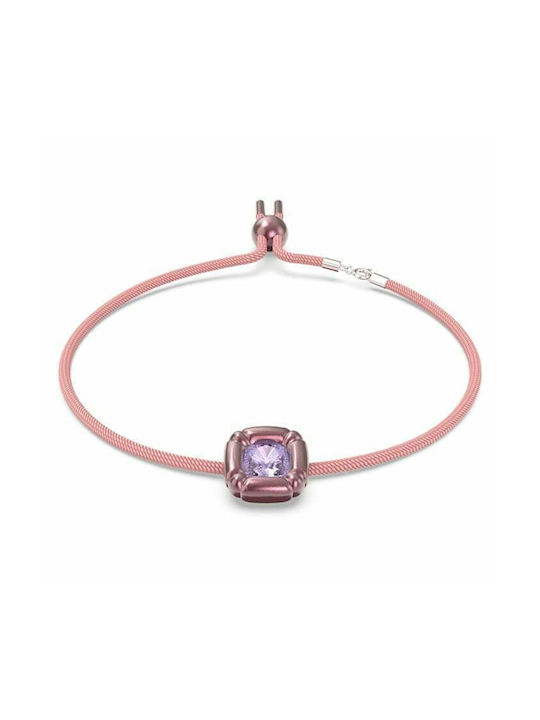 Swarovski Dulcis Necklace with Stones with Rose Gold Plating