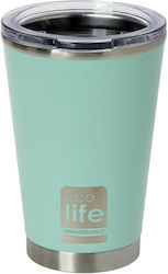 Ecolife Coffee Cup Ποτήρι Θερμός Mint 0.37lt