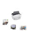 Ankor Sponge Holder Made of Gray Plastic 15x12x15cm