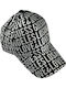 Guess Kids' Hat Jockey Fabric BASEBALL Black