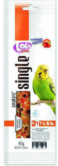 Lolo Pets Smakers Single Τροφή σε Stick για Παπαγαλάκια με Μέλι 450gr