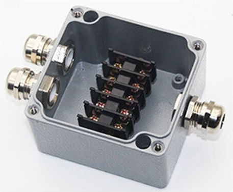 Optonica Elektrisches Gehäuse für Außenmontage Verzweigung Wasserdicht IP68 in Gray Farbe