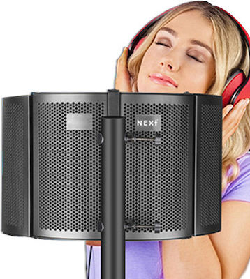 Νext Vocal Booth Pro Sound Absorbing Panel Black 170.005