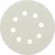 Smirdex 510 White Line Orbital Sander Sanding Sheet K400 with 8 Holes 125x125mm