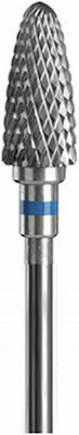Blue 123 Nail Drill Carbide Bit with Cone Head Blue