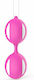 Ohmama Κολπικές Μπάλες Balls with Silicone Cover 70gr Φούξια