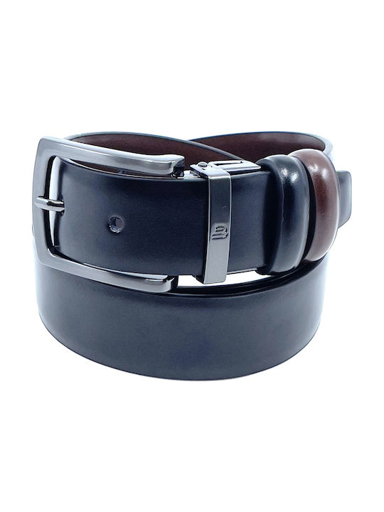 Legend Accessories Men's Leather Double Sided Belt Black / Brown