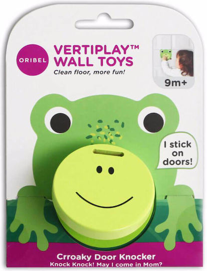 Kids Wall Decor Animals Green made of Wood Frog
