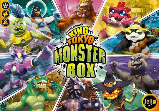 Board Game King of Tokyo: Monster Box for 2-6 Players 8+ Years Old (EN) Iello