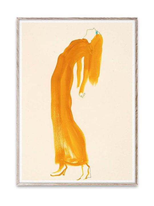 Paper Collective Αφίσα The Saffron Dress 30x40cm
