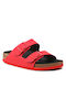 Birkenstock Arizona Birko-Flor Damen Flache Sandalen Anatomisch Icy Active Red