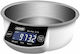 Hoomei Ψηφιακή Ζυγαριά Κουζίνας με Κάδο έως 5kg Λευκή