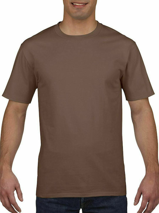 Gildan Men's Short Sleeve Promotional T-Shirt Chestnut