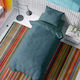 Dimcol Sheet Sets Single 160x240cm. Solid 494 Petrol 3pcs