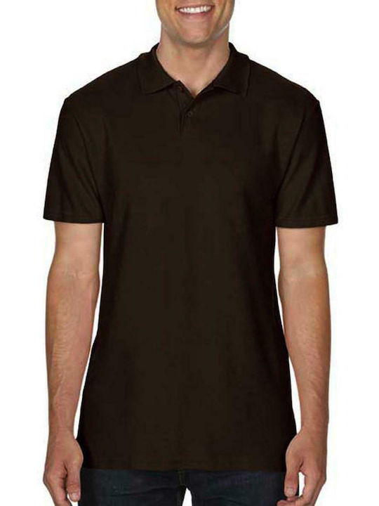 Gildan 64800 Men's Short Sleeve Promotional T-Shirt Dark Chocolate
